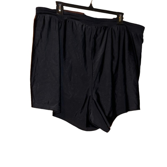 New Cacique lane Bryant black swim shorts plus size 22 swim bottoms - Picture 2 of 3